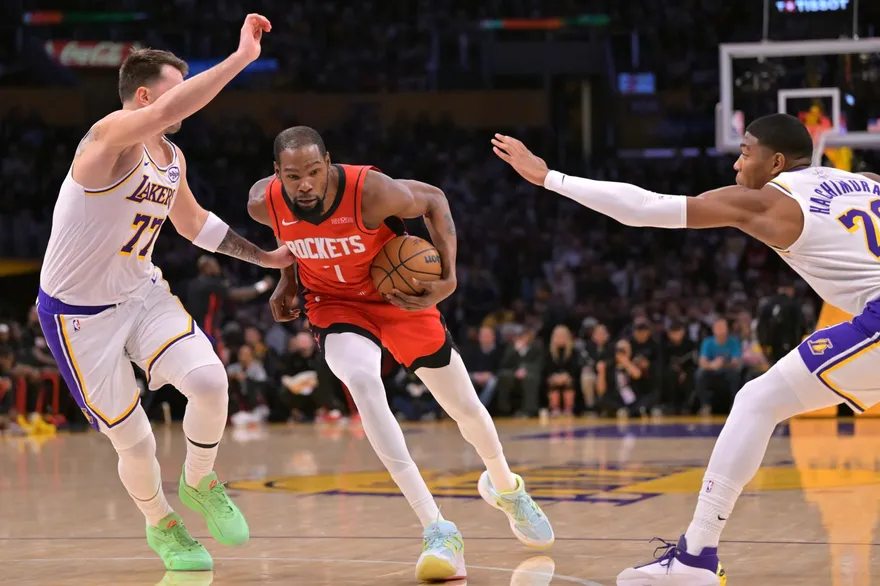 NBA/杜蘭特狂砍25分！聖誕大戰火箭119：96血洗湖人