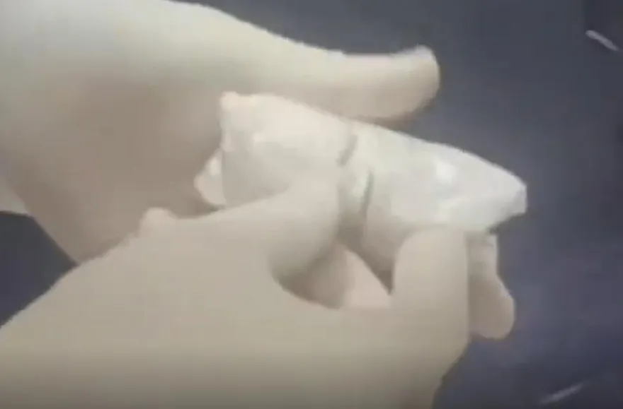 影/陸男褲襠鼓脹變「大鵰」怪怪的！海關一查竟是「海洛因」