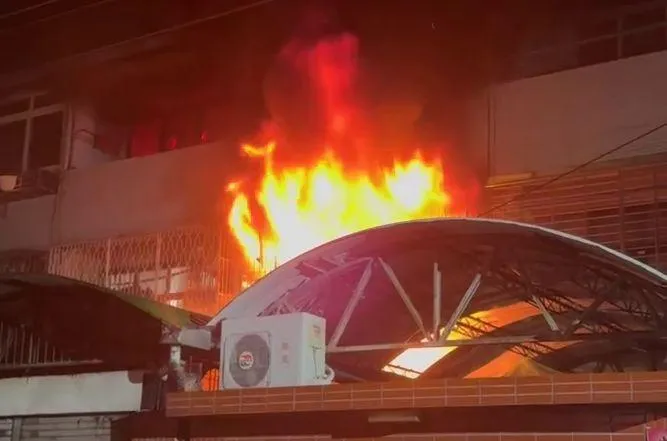 影/隔道門跟愛子悲慘天人永隔！台中火警男子斷魂...老父崩潰