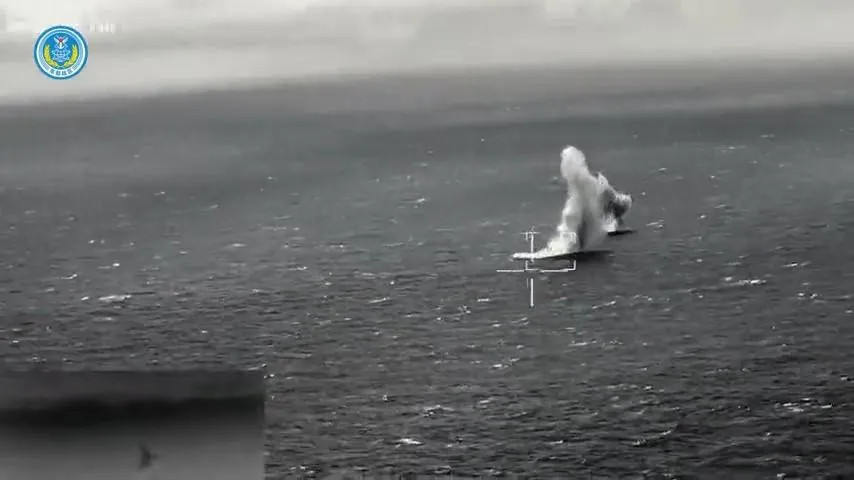 影/圍台軍演第二天！最新實彈射擊畫面曝光　檢驗南北一體封控能力