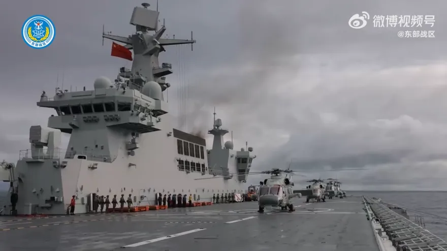 解放軍連2天圍台軍演　韓外交部首發聲！籲「維持台海和平穩定」