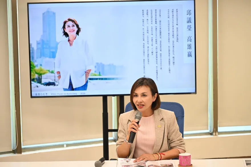 自稱「最強雞母」　邱議瑩認擔心民調：藍營恐灌票給林岱樺