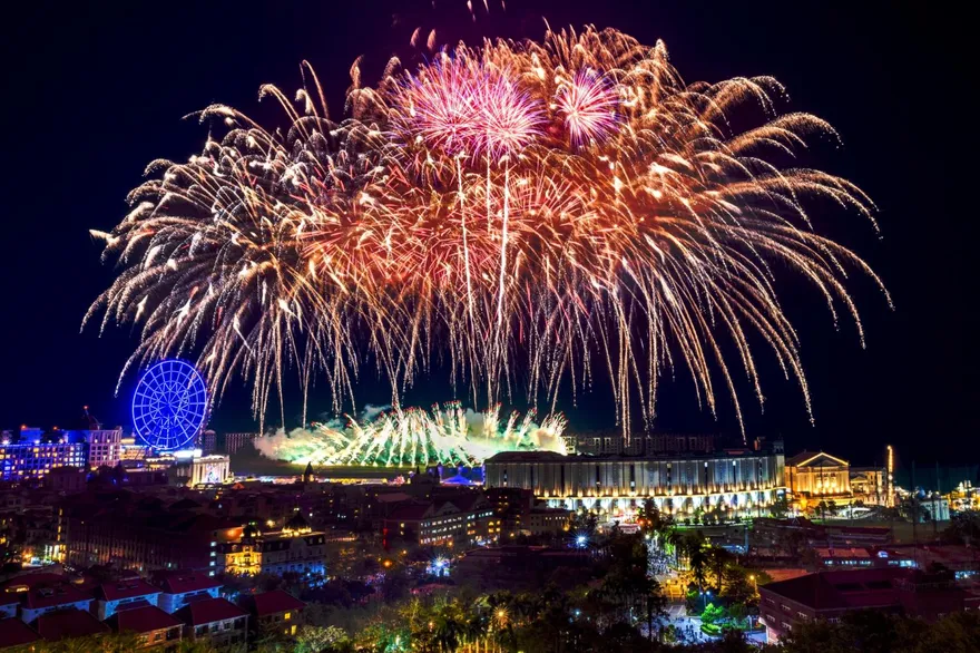 義大世界跨年煙火999秒　交管、散場資訊一次看