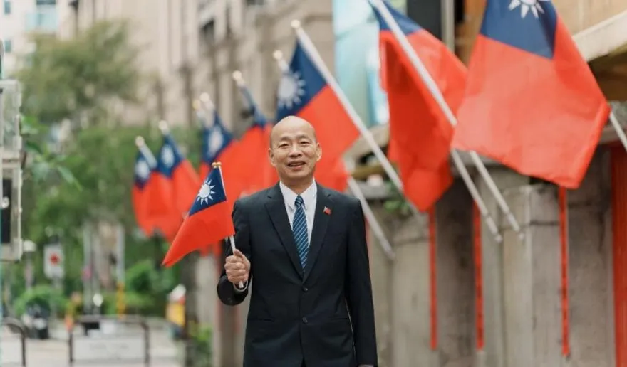 參加元旦升旗典禮　韓國瑜：願新的一年國泰民安、社稷安定