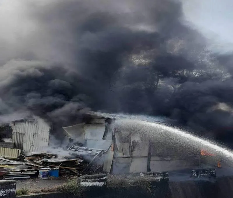 彰化重大火警！「工廠全面狂燃」狀況危急