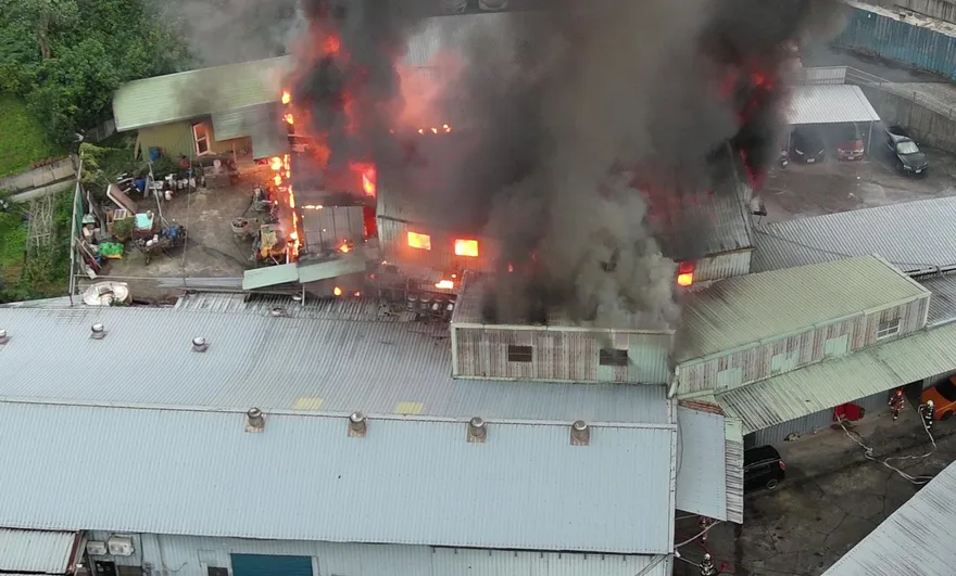 影/新北工廠惡火奪命　56歲廠長葬身「鐵蒸籠」慘成焦屍