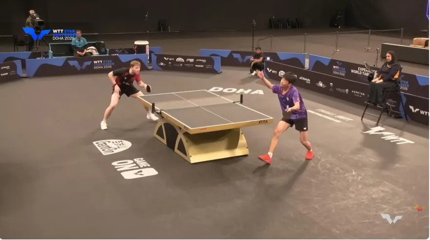 WTT/17歲郭冠宏橫掃第7種子德國好手　晉球星挑戰賽16強