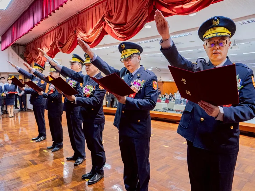 新北警界重大變動！副局長、多名分局長新官上任