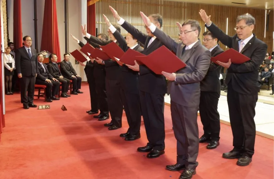 法務部12名政風高階主管就職　部長鄭銘謙監誓