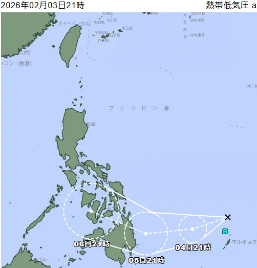今年第2號颱「西望洋」最快2/4生成！日本發布烈風警報