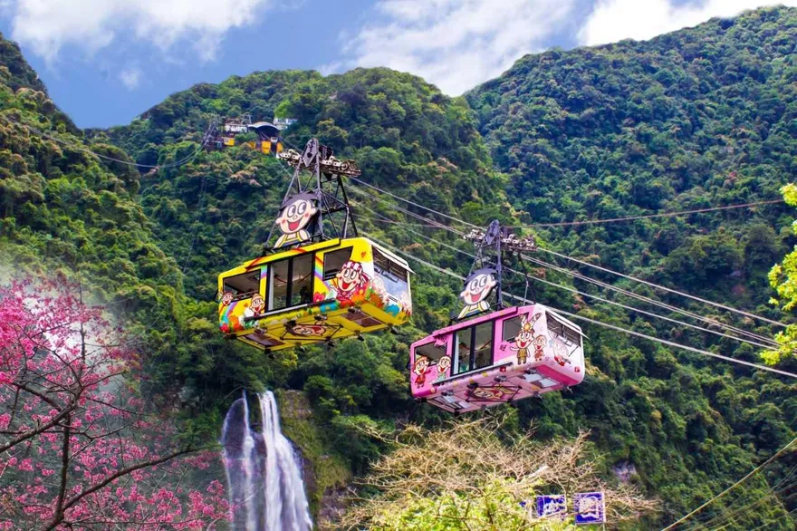 芬多精森林饗宴！雲仙樂園、內洞遊樂區賞櫻正當時