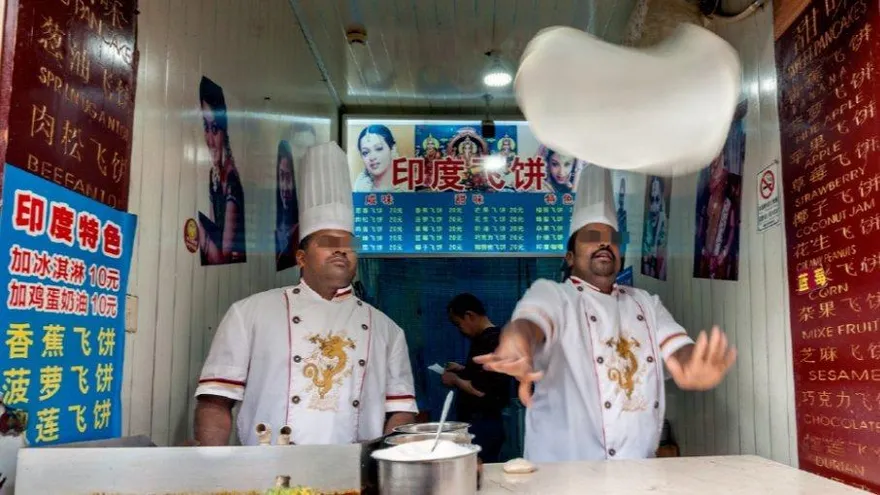 印度飛餅師傅在湖南成「外籍專家」　爽領4500元慰問金惹議