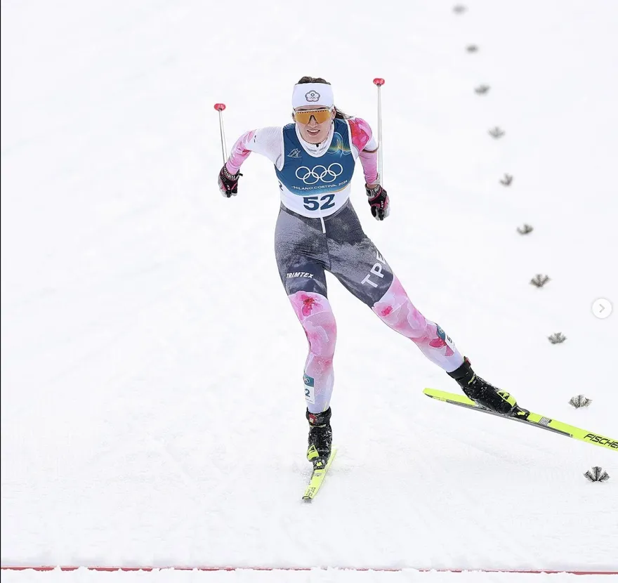 游泳到滑雪！台美混血「女神」余睿創冬奧台灣新頁