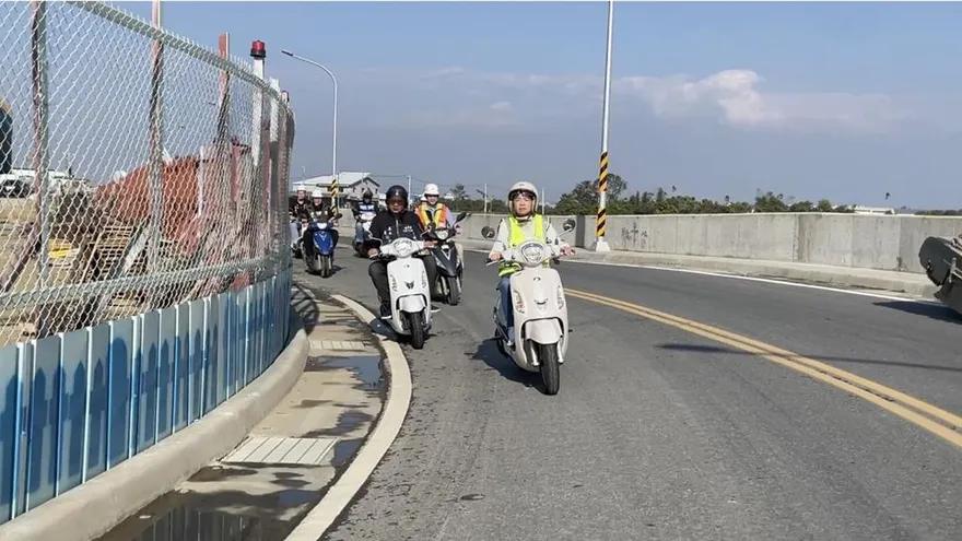 嘉義水上車輛基地聯外道路今正式通車　疏解上下班車流