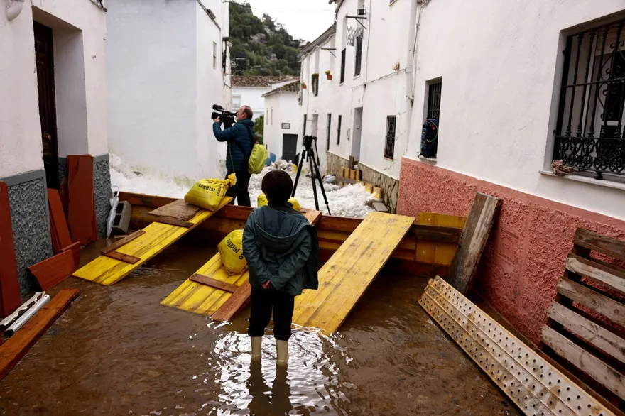 西班牙冬季連9場風暴襲擊　1月破25年來最多雨紀錄