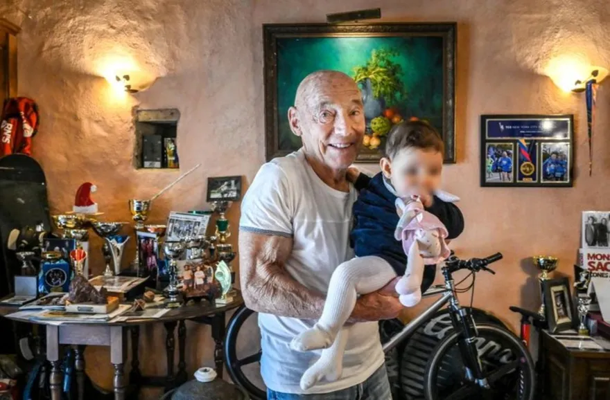 影/91歲再當爸！娶39歲妻迎第7胎　法老翁：有愛年齡不是問題