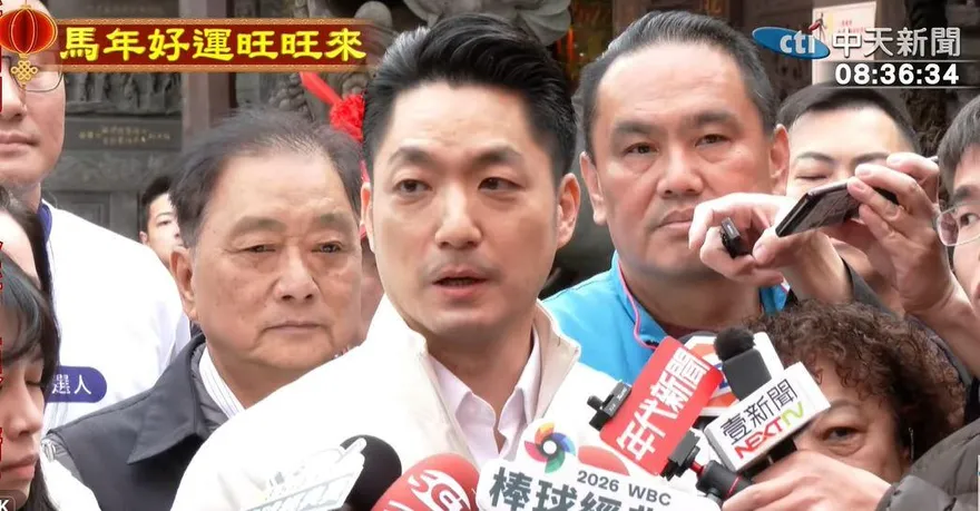 蔣萬安慈諴宮參拜祈福　關心陳光復傷勢：一起集氣