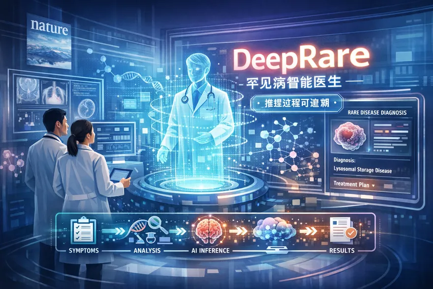 準確率創新高！陸科研團隊研發診斷罕見病AI系統DeepRare