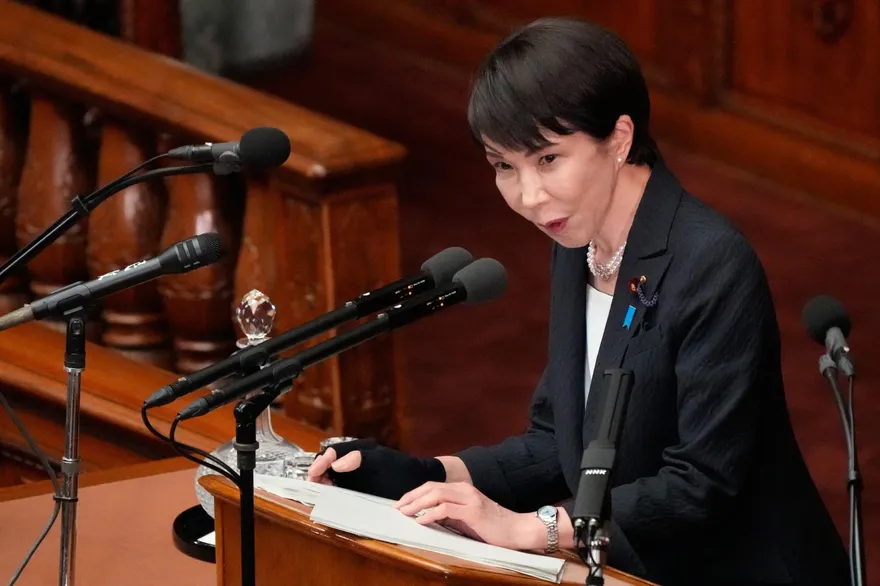 示警北京脅迫！高市早苗施政演說　再創「成長開關按下去」金句