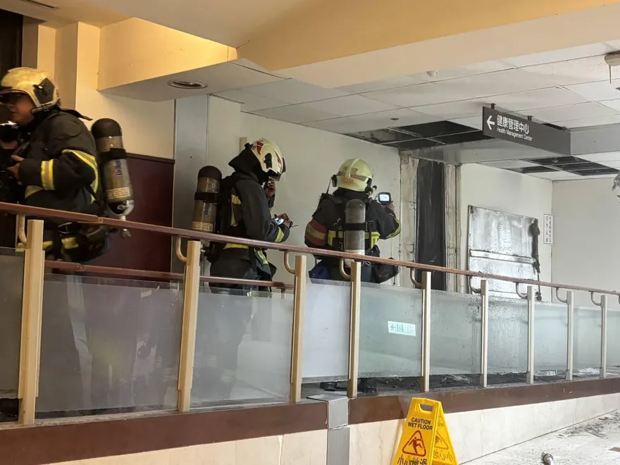 台大醫院外牆施工電銲火警　院方：未影響醫療作業跟病人安全