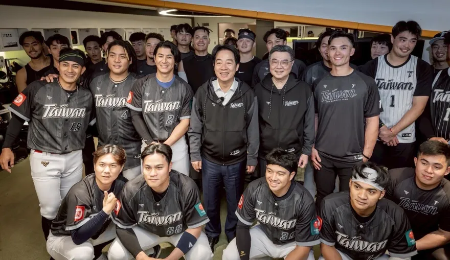 經典賽將登場　賴清德大巨蛋探班：相信教練、相信球員就對了