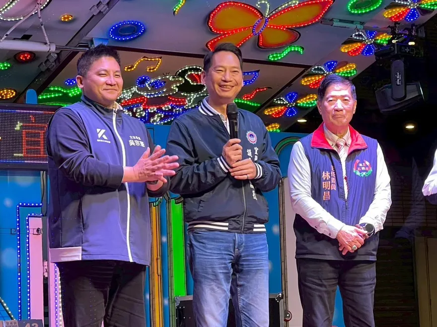 張勝德同台吳宗憲　「11月28日把他送進縣政府」