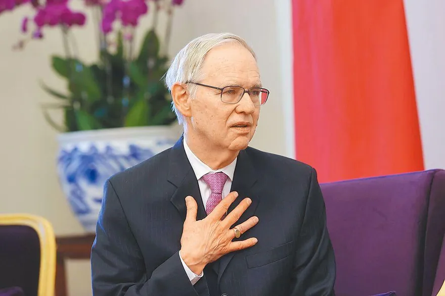 卜睿哲：美國1950年來立場始終是台灣地位未定