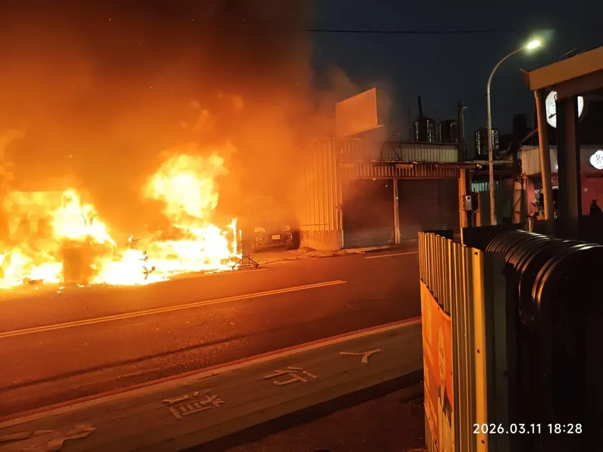 台南永康商店火災延燒7戶！夫妻雙亡　尋獲已燒成焦屍