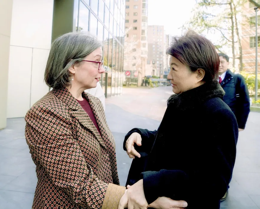 訪美密談曝光？盧秀燕拜會AIT藍鶯 坦言：情況超乎預期