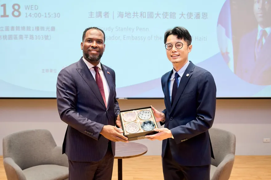 2026「從桃園看世界」講座登場　海地共和國潘恩大使分享海地建國史