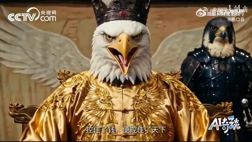 影/隱喻美伊戰爭！陸官媒推AI動物武俠片科普中東戰火暴紅