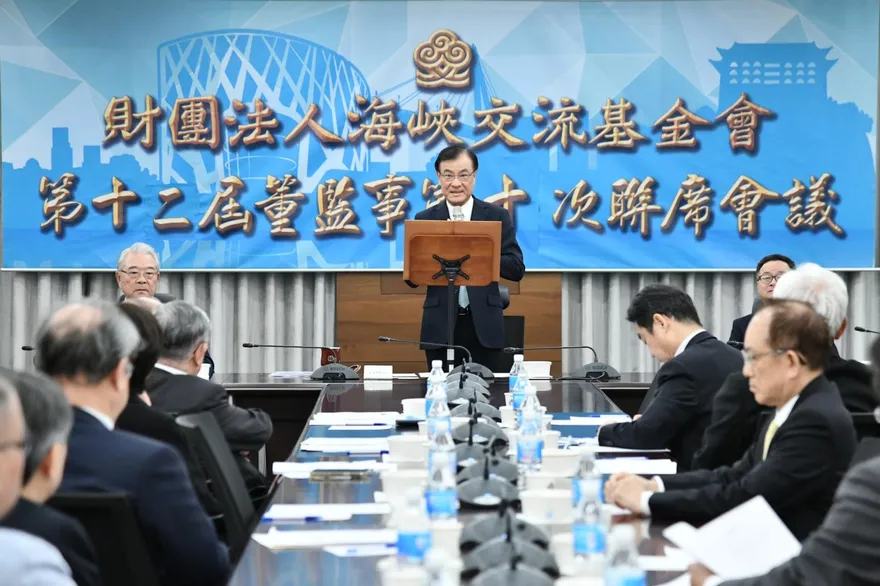 接海基會董座2個月！蘇嘉全直言台海和平格外重要