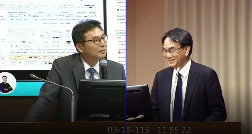 AI軟體機會在哪裡？數發部長林宜敬「答非所問」遭酸爆了！