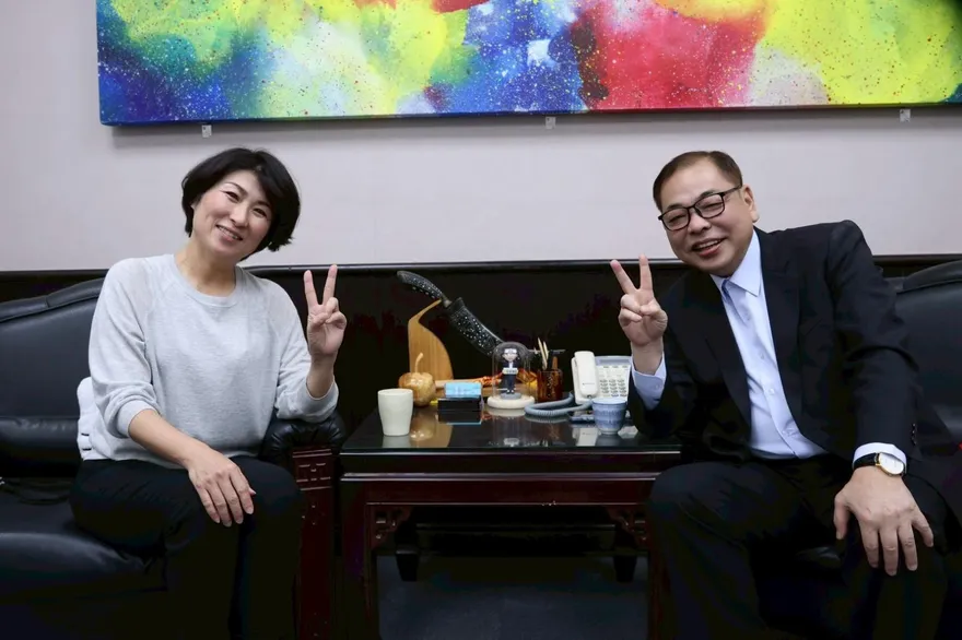 五星縣長饒慶鈴力挺陳見賢　推動雙城合作打造「科技×觀光」新模式