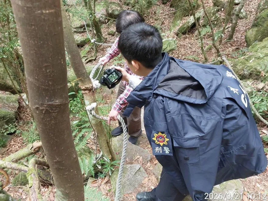 斷繩怪客出沒！台中鳶嘴山步道引導繩遭切斷　損失23萬元