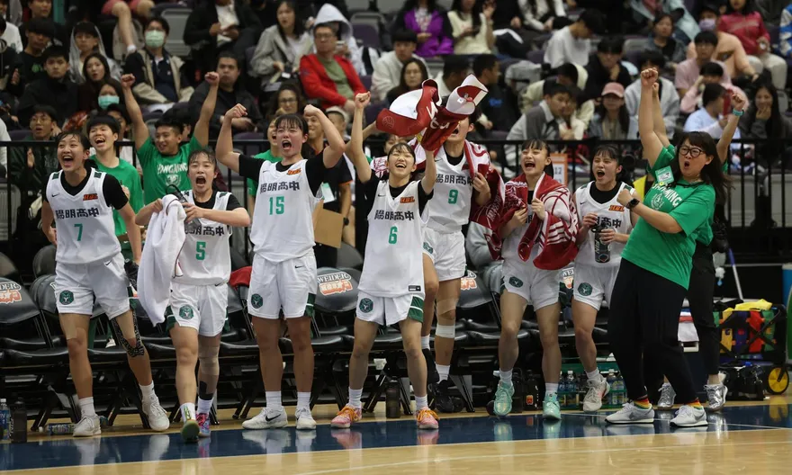 HBL/陽明高中逆轉封后奪隊史首冠！粉碎北一女三連霸夢