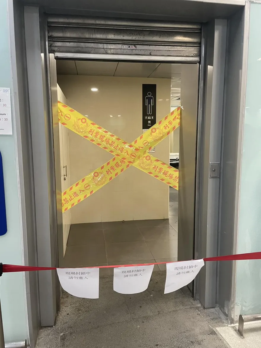 高雄車站男廁陳屍！44歲男身旁圍繞排泄物　疑如廁脫肛猝死