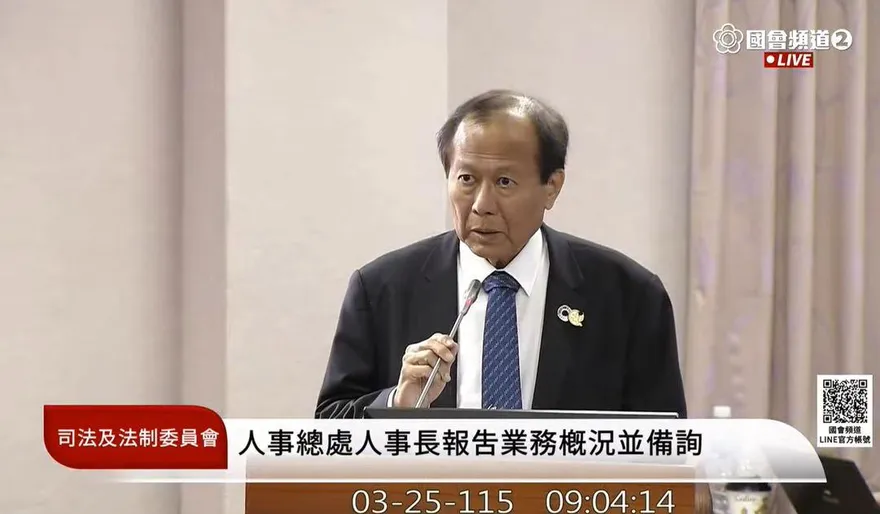 人事長：公務員專業加給6月報院　擬靠AI緩解人力缺額