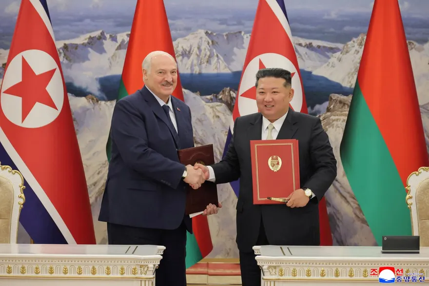 挑戰西方陣營！北韓與白俄簽署友好條約　建立「反美同盟」新據點