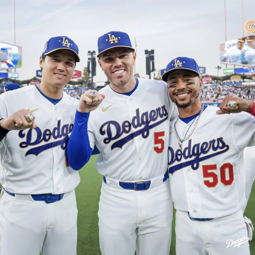 MLB/道奇頒世界大賽冠軍戒！　大谷翔平力拼3連霸