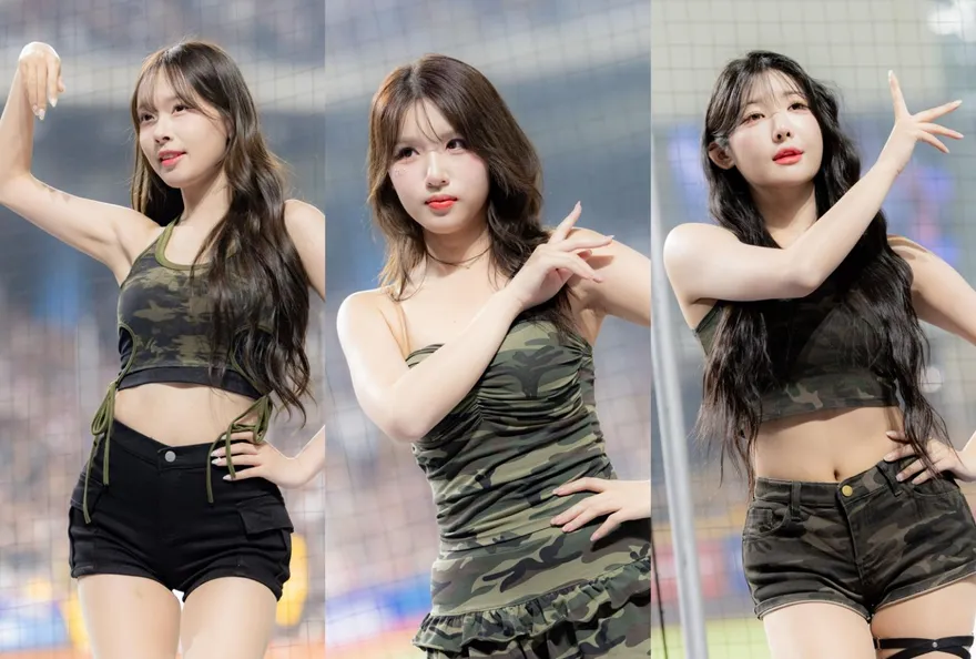 樂天3韓援女神合體！金佳垠萌翻全場　高佳彬瞇瞇眼圈粉