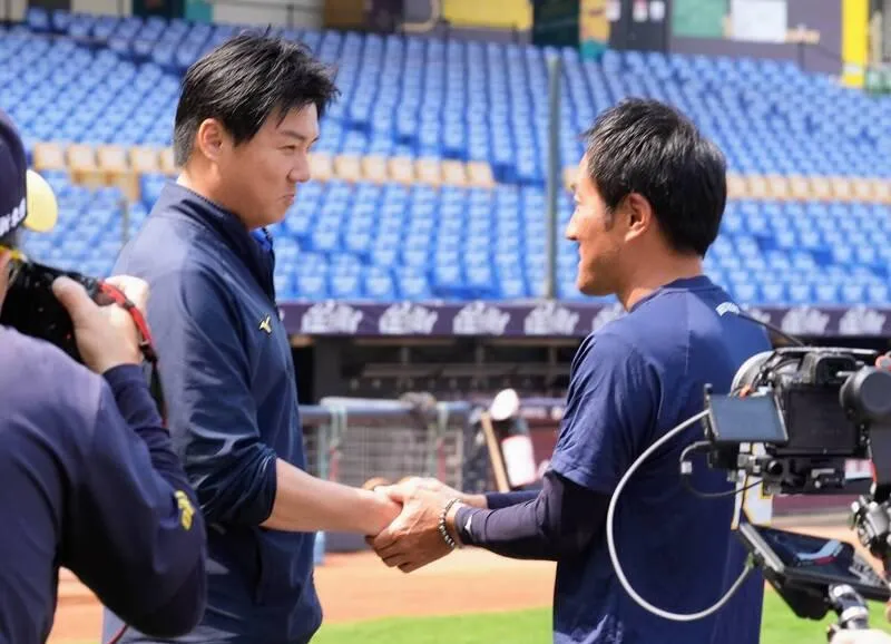 中職/林威助回來了！改披藍袍重返洲際球場　「還好沒迷路」