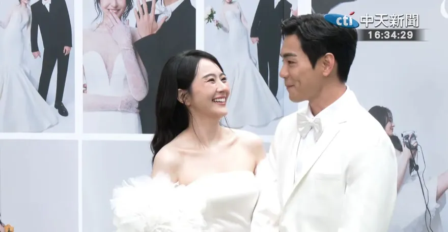 影/禾浩辰、吳品潔「婚禮激吻」現場甜翻！明星賓客曝光