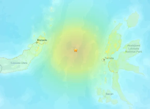 印尼外海規模7.4強震　印尼、菲律賓、馬來西亞恐有海嘯