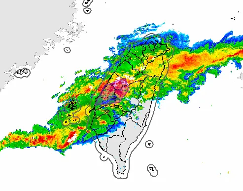 鋒面直撲！4縣市大雷雨「炸1.5小時」　警戒範圍出爐