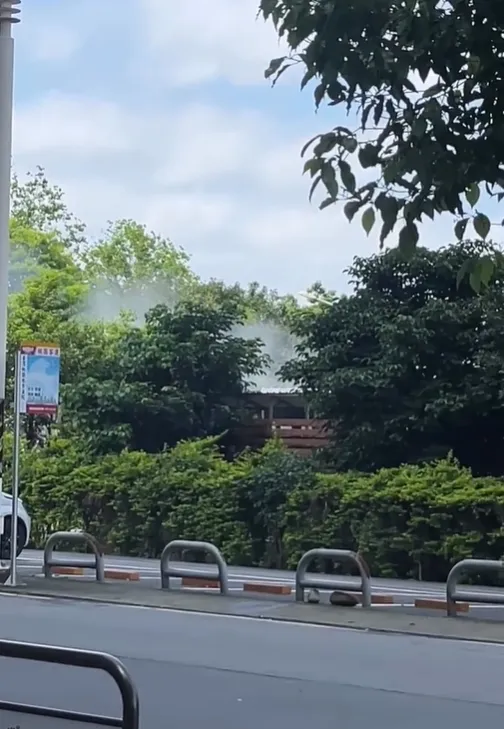 桃園地院旁變電箱爆炸！停電逾1小時　近2000戶受影響