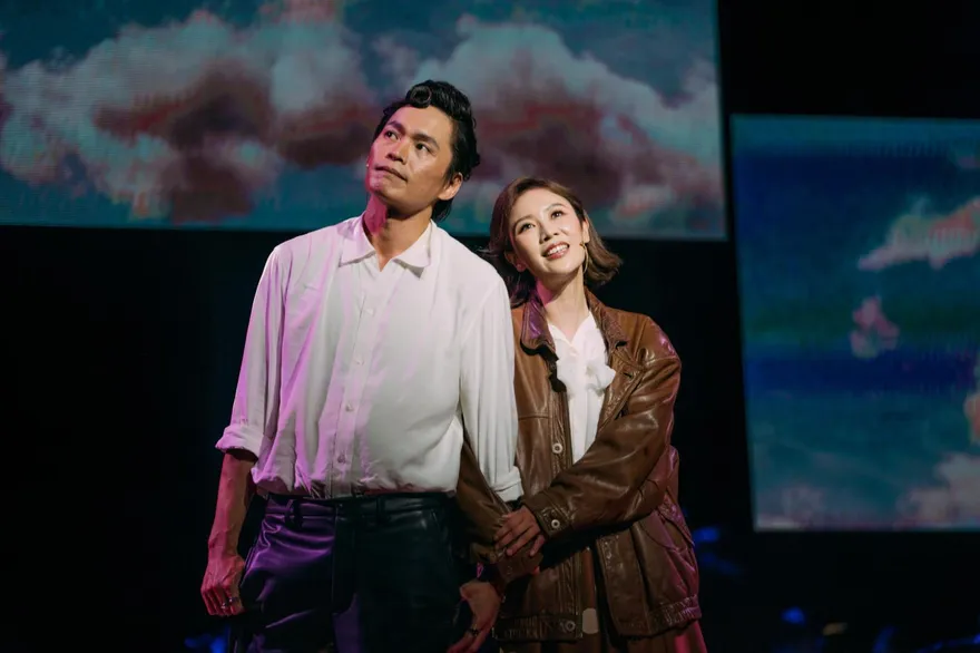 黃鐙輝甜蜜互動方宥心笑認「耳朵懷孕」　正牌老公王為全程盯場