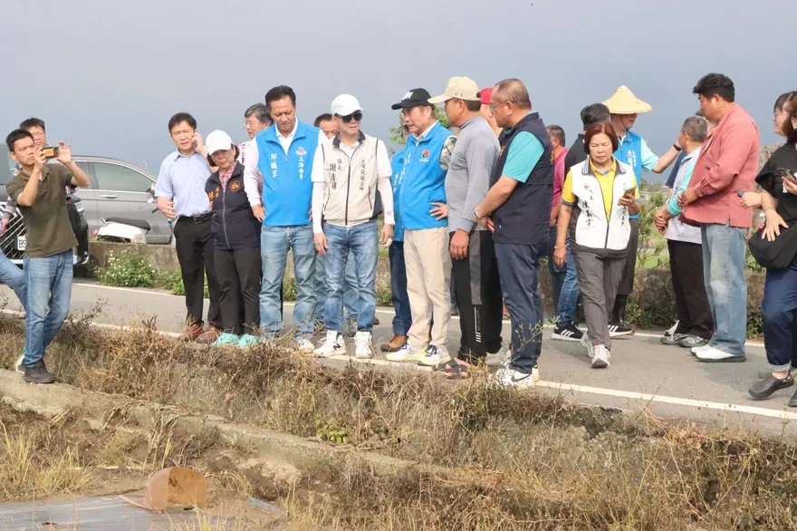 暴雨肆虐苗栗重創瓜田！鍾東錦勘災承諾助復耕、爭取補償