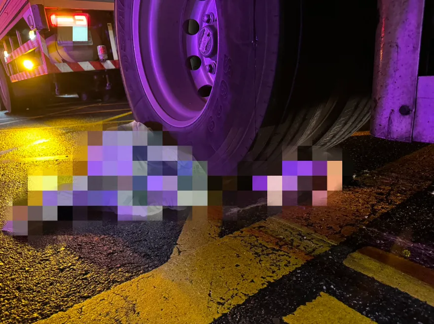 打工下班遇死劫！埔里19歲女騎車遭聯結車輾斃上半身壓扁
