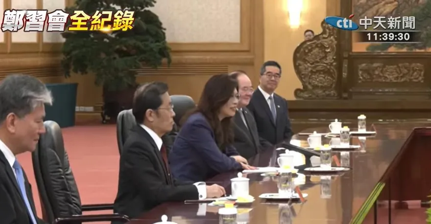 鄭習會5對5神互動！習近平問「上次誰來？」鄭麗文秒指他